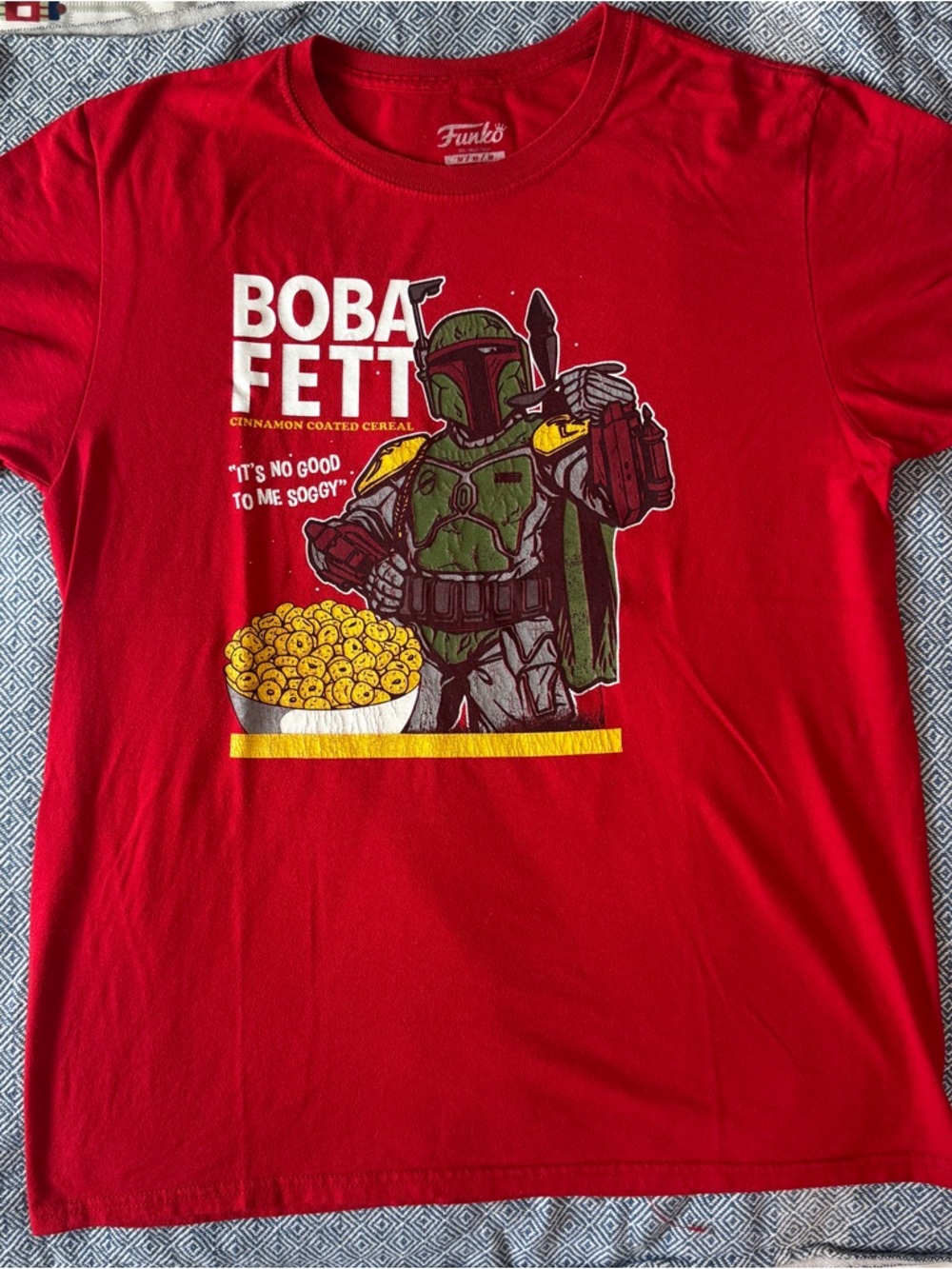 Funko Boba Fett Red Graphic Tee
